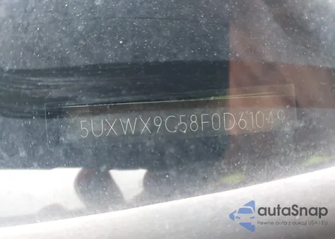 2015 BMW X3 xDrive28I из США, поврежденный, VIN 5UXWX9C58F0D61049